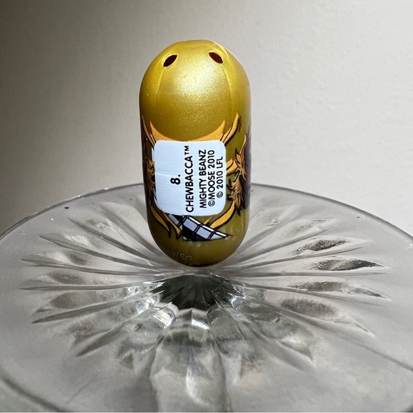 4/$10! Mighty Beanz Chewbacca #8 Star Wars Collection 2010 Moose Battle Toys - Picture 4 of 9